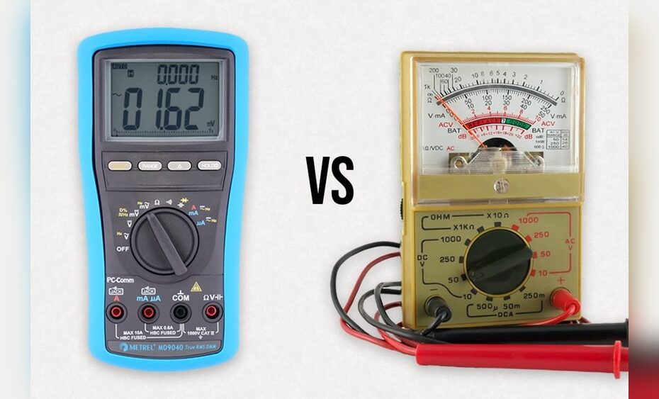 Analog Vs Digital Multimeter