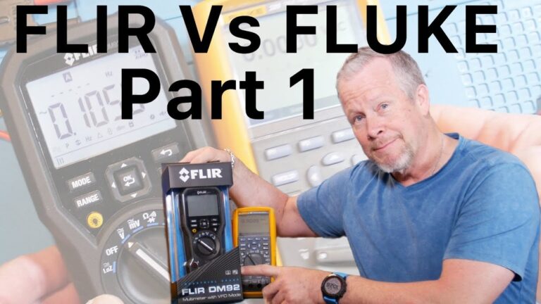 Flir Vs Fluke Multimeter