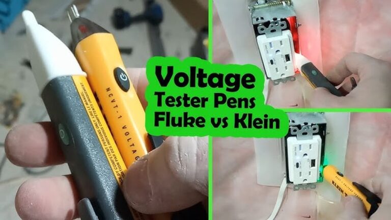 Fluke Vs Klein Non Contact Voltage Tester