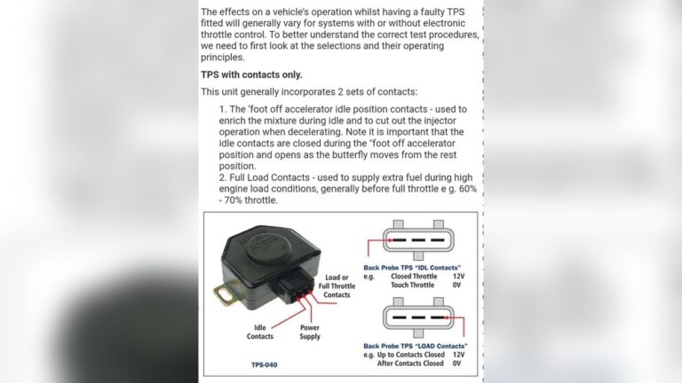 How to Adjust Tps Without Multimeter