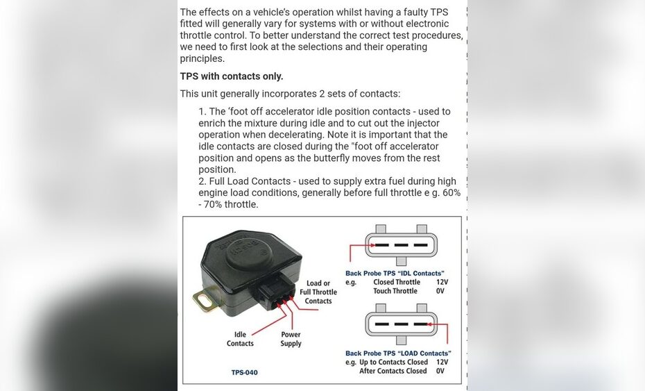 How to Adjust Tps Without Multimeter