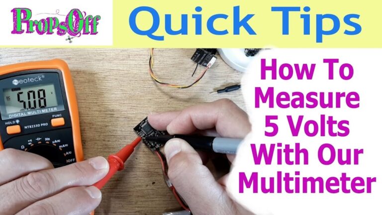 How to Check 5V Reference With Multimeter
