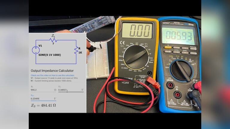 How to Check Impedance With Multimeter
