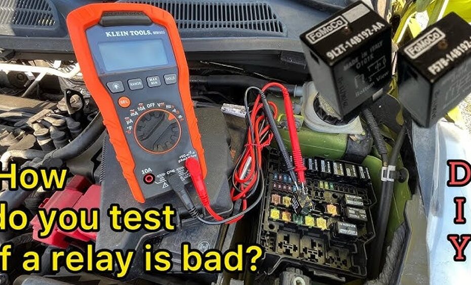 How to Test a 5 Pin Relay With a Multimeter