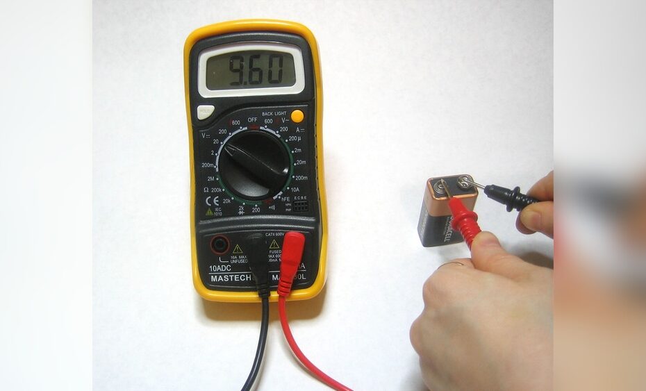 How to Test a 9V Battery With Multimeter