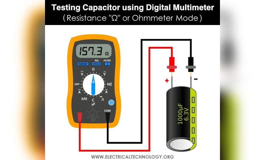 How to Test a Condenser With a Multimeter