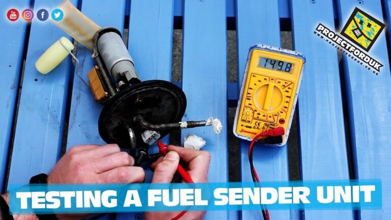 How to Test a Fuel Gauge With a Multimeter