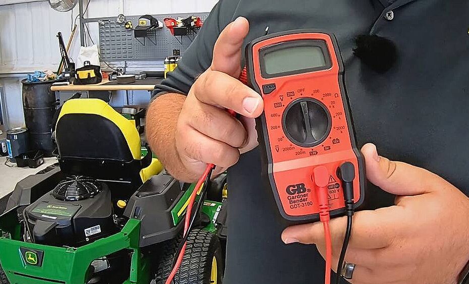 How to Test a Lawn Mower Battery With a Multimeter