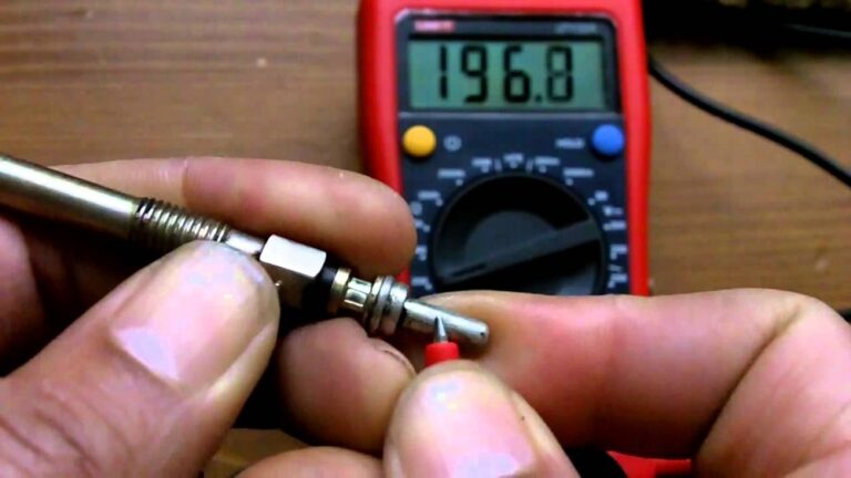 How to Test Glow Plugs With Multimeter