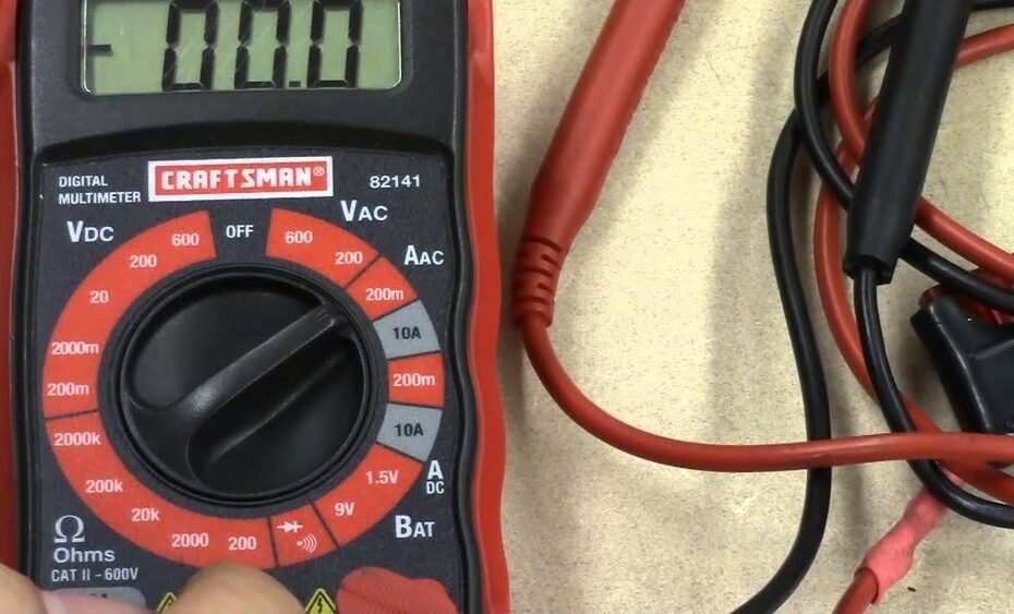 How to Use a Craftsman Multimeter