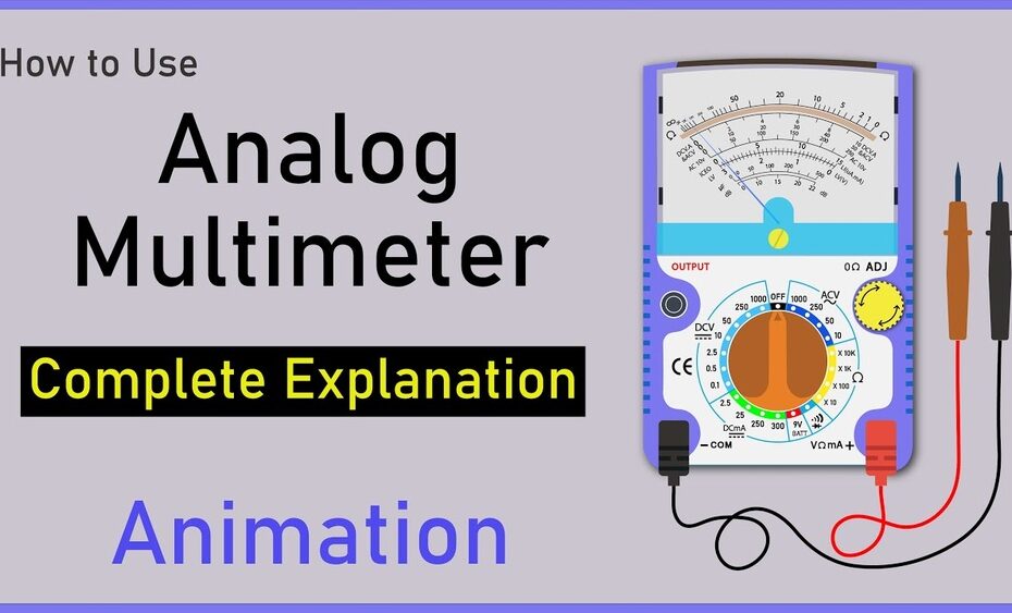 How to Use a Non Digital Multimeter