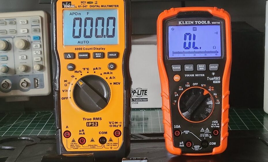 Ideal Vs Klein Multimeter