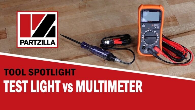 Test Light Vs Multimeter