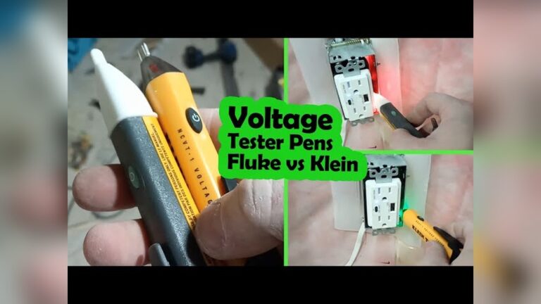 Fluke Vs Klein Non Contact Voltage Tester