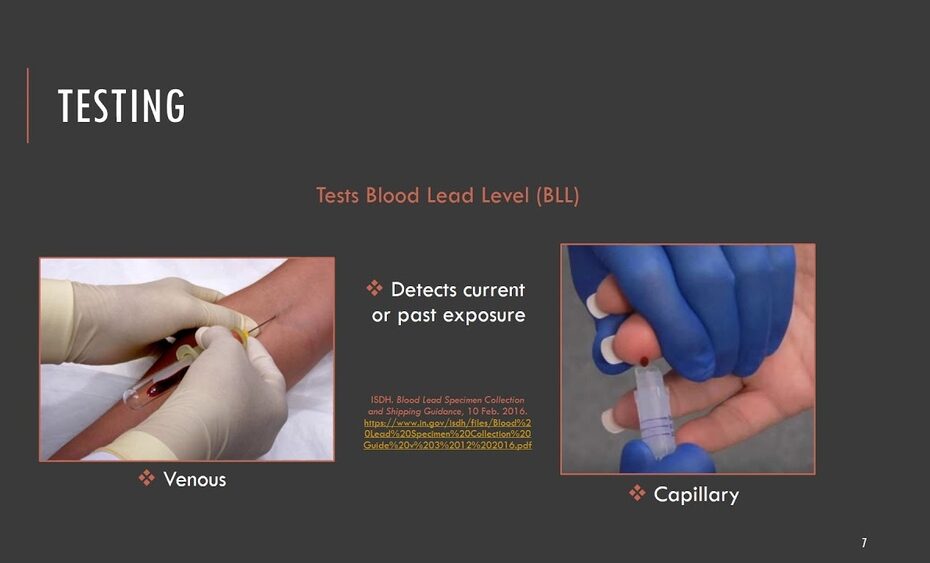 Venous Vs Capillary Lead Test